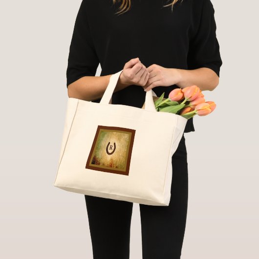 馬蹄形モノグラムの ミニトートバッグ (正面(商品))