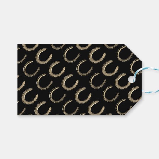 馬蹄形 ギフトタグ (正面(横))