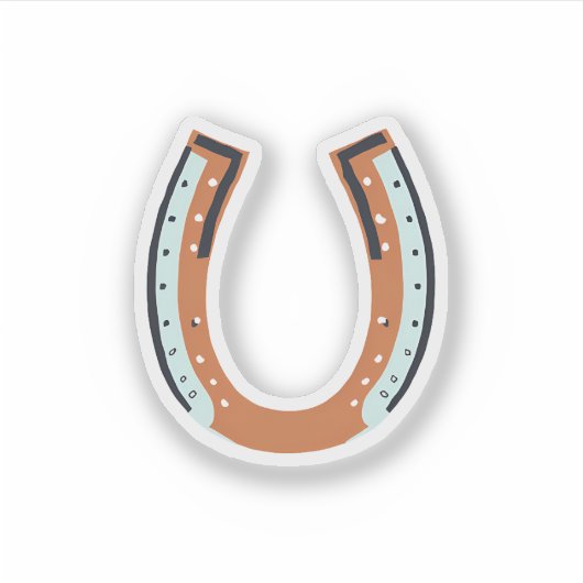 馬蹄形 シール (正面)