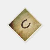 馬蹄形 スタンダードカクテルナプキン (角)