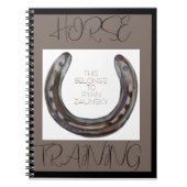 馬蹄形 ノートブック (正面)