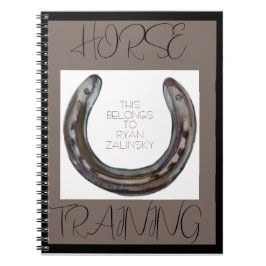 馬蹄形 ノートブック