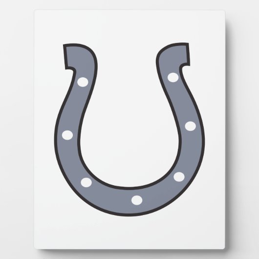 馬蹄形 フォトプラーク (正面)