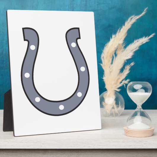 馬蹄形 フォトプラーク (側面)