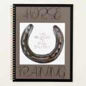 馬蹄形 プランナー手帳 (正面)