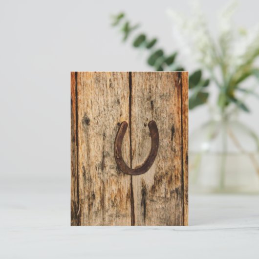 馬蹄形 ポストカード (スタンド正面)