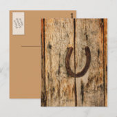 馬蹄形 ポストカード (正面/裏面)