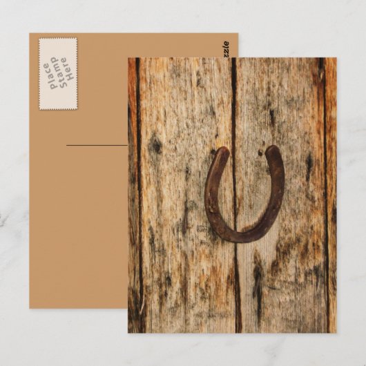 馬蹄形 ポストカード (正面/裏面)