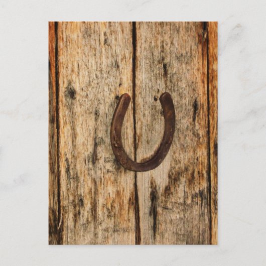 馬蹄形 ポストカード (正面)