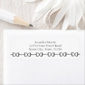 馬蹄形 ラベル (インサイチュ)