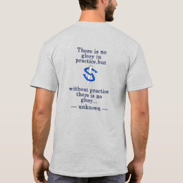 馬蹄投げ練習用スタンド 基本の練習で勝利を Tシャツ