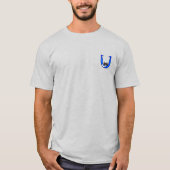 馬蹄投げ練習用スタンド 基本の練習で勝利を Tシャツ (正面)