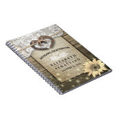 馬蹄日花木国結婚式のガイドブック ノートブック (右側)