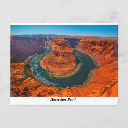 馬蹄曲げ葉書 ポストカード (正面)