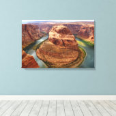 馬蹄曲げ キャンバスプリント (インサイチュ (ウッドフロア))