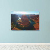 馬蹄曲げ キャンバスプリント (インサイチュ (ウッドフロア))