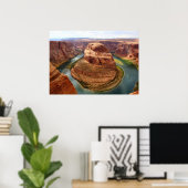 馬蹄曲げ ポスター (ホームオフィス)