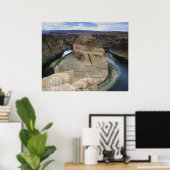 馬蹄曲げ ポスター (ホームオフィス)