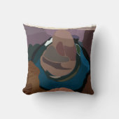 馬蹄曲探索自然馬蹄曲げ クッション (正面)