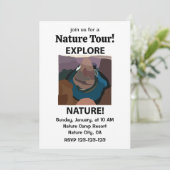 馬蹄曲探索自然馬蹄曲げ 招待状 (スタンド正面)