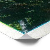 馬蹄曲線付近の制限付き鉄道 ポスター (角)