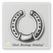 馬蹄業 シール (正面)