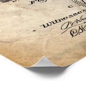 馬蹄特許ポスター ポスター (角)