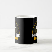 馬蹄球投げ馬蹄鉄チャンピオン投手プレム コーヒーマグカップ (中央)