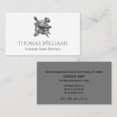 馬蹄用具馬蹄鉄馬ファリア 名刺 (正面/裏面)