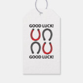 馬蹄用好転蹄鉄 ギフトタグ (裏面)