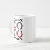 馬蹄用好転蹄鉄 コーヒーマグカップ (正面左)
