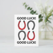 馬蹄用好転蹄鉄 ポストカード (スタンド正面)