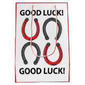 馬蹄用好転蹄鉄 ミディアムペーパーバッグ (裏面)