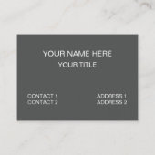 馬蹄用好転蹄鉄 名刺 (裏面)