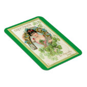 馬蹄磁石付アイリッシュグラス マグネット (右側)