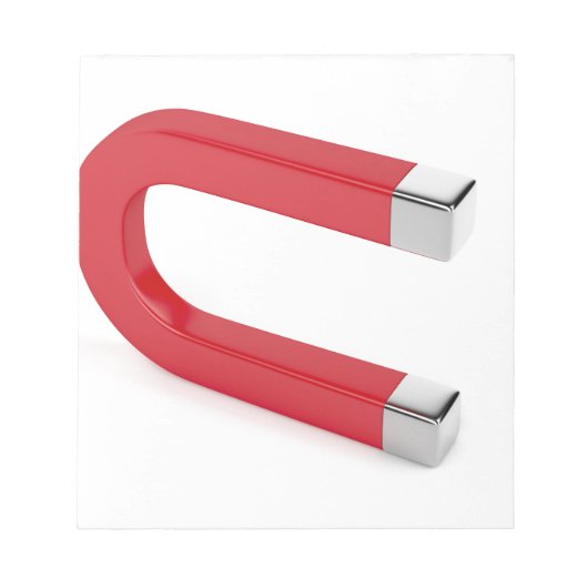 馬蹄磁石 ノートパッド (正面)