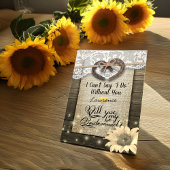 馬蹄紅葉木が私の花嫁 招待状