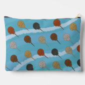 馬蹄蟹の海波 アクセサリーポーチ (裏面)