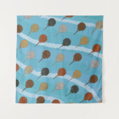 馬蹄蟹の海波 タペストリー (正面)