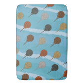 馬蹄蟹の海波 バスマット (正面縦)