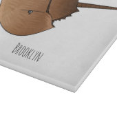 馬蹄蟹の漫画イラストレーション カッティングボード (角)