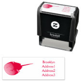 馬蹄蟹の漫画イラストレーション セルフインキングスタンプ (インサイチュ)