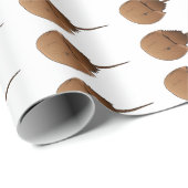 馬蹄蟹の漫画イラストレーション ラッピングペーパー (ロールコーナー)