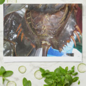 馬蹄蟹…タイアジア通り食品 キッチンタオル (折り畳み)