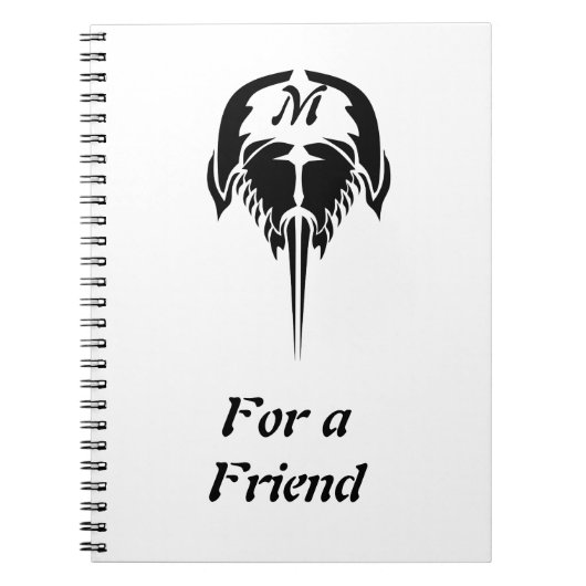 馬蹄蟹 ノートブック (正面)