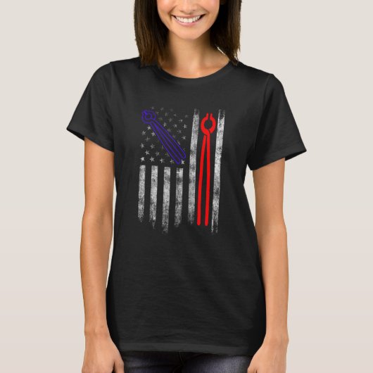 馬蹄鉄職人 馬の蹄鉄 蹄のトリミング 馬の蹄鉄打ち 52 Tシャツ (正面)
