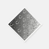 馬蹄鉄，銀，パターン灰色，運，パターン，グレース スタンダードカクテルナプキン (角)