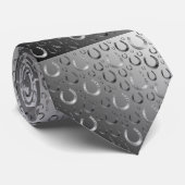 馬蹄鉄，銀，パターン灰色，運，パターン，グレース ネクタイ (ロール)