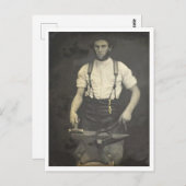 馬蹄鍛造ヴィンテージ写真 ポストカード (正面/裏面)