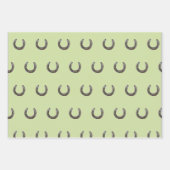 馬蹄鞍 ラッピングペーパーシート (正面3)